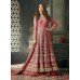 Rapture Rose Indian Party Wear Asian Anarkali Wedding Bridal Gown Dress